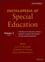 Encyclopedia of Special Education, Volume 3: A Reference for the Education of Children, Adolescents, and Adults Disabilities and Other Exceptional Individuals - ISBN 9780470949405