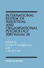 International Review of Industrial and Organizational Psychology 2011 - ISBN 9780470971741