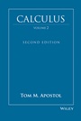 Calculus, Volume 2 - ISBN 9780471000075