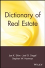 Dictionary of Real Estate - ISBN 9780471013358
