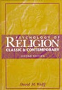 Psychology of Religion: Classic and Contemporary - ISBN 9780471037064