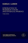 Introduction to Probability Theory and Statistical Inference - ISBN 9780471059097