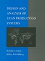 Design and Analysis of Lean Production Systems - ISBN 9780471115939