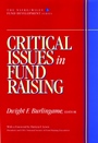 Critical Issues in Fund Raising - ISBN 9780471174653