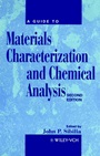 A Guide to Materials Characterization and Chemical Analysis - ISBN 9780471186335