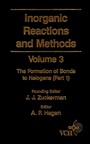 Inorganic Reactions and Methods: The Formation of Bonds to Halogens (Part 1) - ISBN 9780471186564