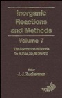 Inorganic Reactions and Methods: The Formation of Bonds to N,P,As,Sb,Bi (Part 1) - ISBN 9780471186595