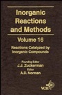 Inorganic Reactions and Methods: Reactions Catalyzed by Inorganic Compounds - ISBN 9780471186663
