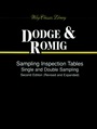 Sampling Inspection Tables: Single and Double Sampling - ISBN 9780471255499