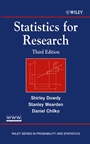 Statistics for Research - ISBN 9780471267355