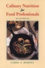 Culinary Nutrition for Food Professionals - ISBN 9780471286073