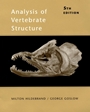 Analysis of Vertebrate Structure - ISBN 9780471295051