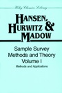 Sample Survey Methods and Theory, Volume 1: Methods and Applications - ISBN 9780471309673