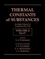 Thermal Constants of Substances, 8 Volume Set - ISBN 9780471318552