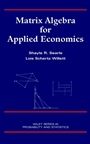 Matrix Algebra for Applied Economics - ISBN 9780471322078