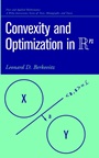 Convexity and Optimization in Rn - ISBN 9780471352815