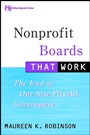 Nonprofit Boards That Work: The End of One–Size–Fits–All Governance - ISBN 9780471354321
