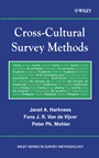 Cross–Cultural Survey Methods - ISBN 9780471385264