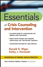 Essentials of Crisis Counseling and Intervention - ISBN 9780471417552
