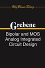 Bipolar and MOS Analog Integrated Circuit Design - ISBN 9780471430780