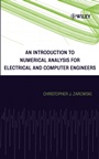 An Introduction to Numerical Analysis for Electrical and Computer Engineers - ISBN 9780471467373