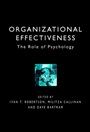 Organizational Effectiveness: The Role of Psychology - ISBN 9780471492641