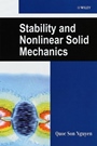 Stability and Nonlinear Solid Mechanics - ISBN 9780471492887