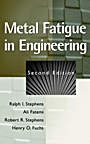 Metal Fatigue in Engineering - ISBN 9780471510598