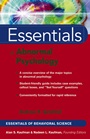 Essentials of Abnormal Psychology - ISBN 9780471656234