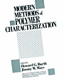 Modern Methods of Polymer Characterization - ISBN 9780471828143