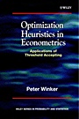 Optimization Heuristics in Econometrics: Applications of Threshold Accepting - ISBN 9780471856313