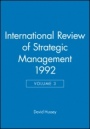 International Review of Strategic Management 1992 - ISBN 9780471934639