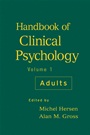 Handbook of Clinical Psychology, Volume 1: Adults - ISBN 9780471946762