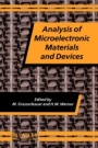 Analysis of Microelectronic Materials and Devices - ISBN 9780471950134