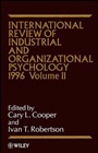 International Review of Industrial and Organizational Psychology 1996 - ISBN 9780471961116