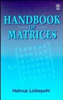 Handbook of Matrices - ISBN 9780471970156
