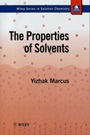 The Properties of Solvents - ISBN 9780471983699