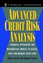 Advanced Credit Risk Analysis: Financial Approaches and Mathematical Models to Assess, Price, and Manage Credit Risk - ISBN 9780471987239