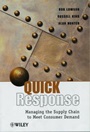 Quick Response: Managing the Supply Chain to Meet Consumer Demand - ISBN 9780471988335