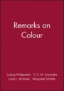 Remarks on Colour - ISBN 9780631116417