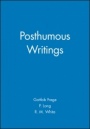Posthumous Writings - ISBN 9780631128359