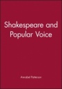 Shakespeare and Popular Voice - ISBN 9780631168737