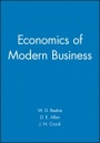 Economics of Modern Business - ISBN 9780631172154