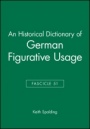 An Historical Dictionary of German Figurative Usage, Fascicle 51 - ISBN 9780631181484