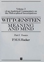 Wittgenstein: Meaning and Mind, Volume 3 of an Analytical Commentary on the Philosophical Investigations, Part II: Exegesis §§243–247 - ISBN 9780631190646