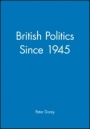 British Politics since 1945 - ISBN 9780631190752
