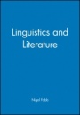 Linguistics and Literature - ISBN 9780631192435