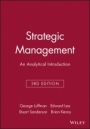 Strategic Management: An Analytical Introduction - ISBN 9780631201045