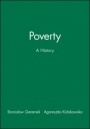 Poverty: A History - ISBN 9780631205296