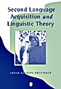 Second Language Acquisition and Linguistic Theory - ISBN 9780631205920